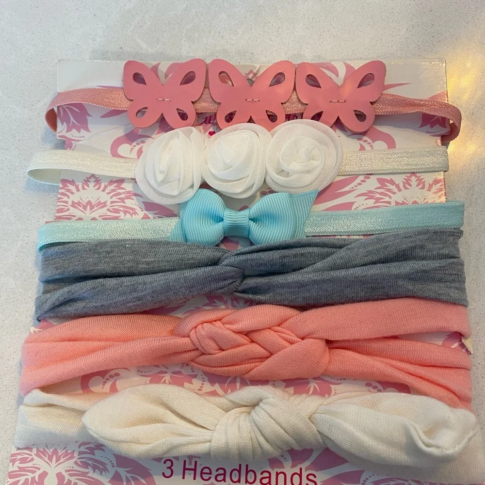 Baby Headbands Pack of 6